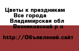 Цветы к праздникам  - Все города  »    . Владимирская обл.,Вязниковский р-н